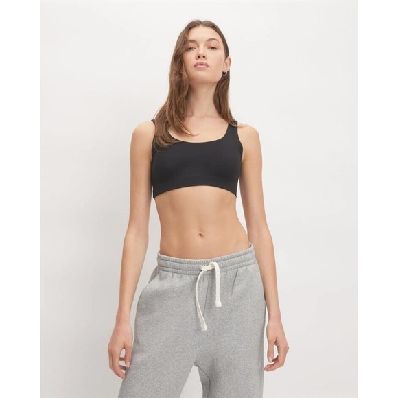 Everlane The Perform Sports Bra Black Size Small NWT